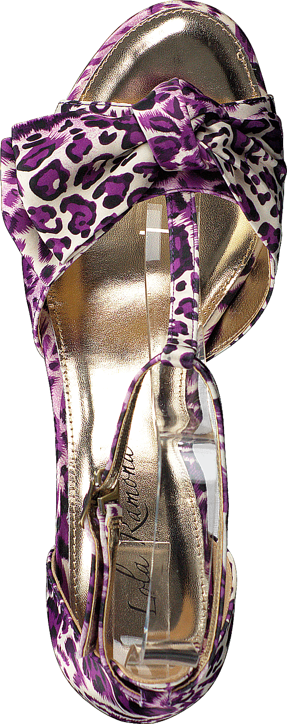 Eve Purple Leopard