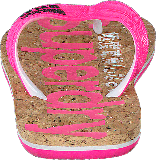 Glitter Cork Flip Flop Pink/eclipse Navy