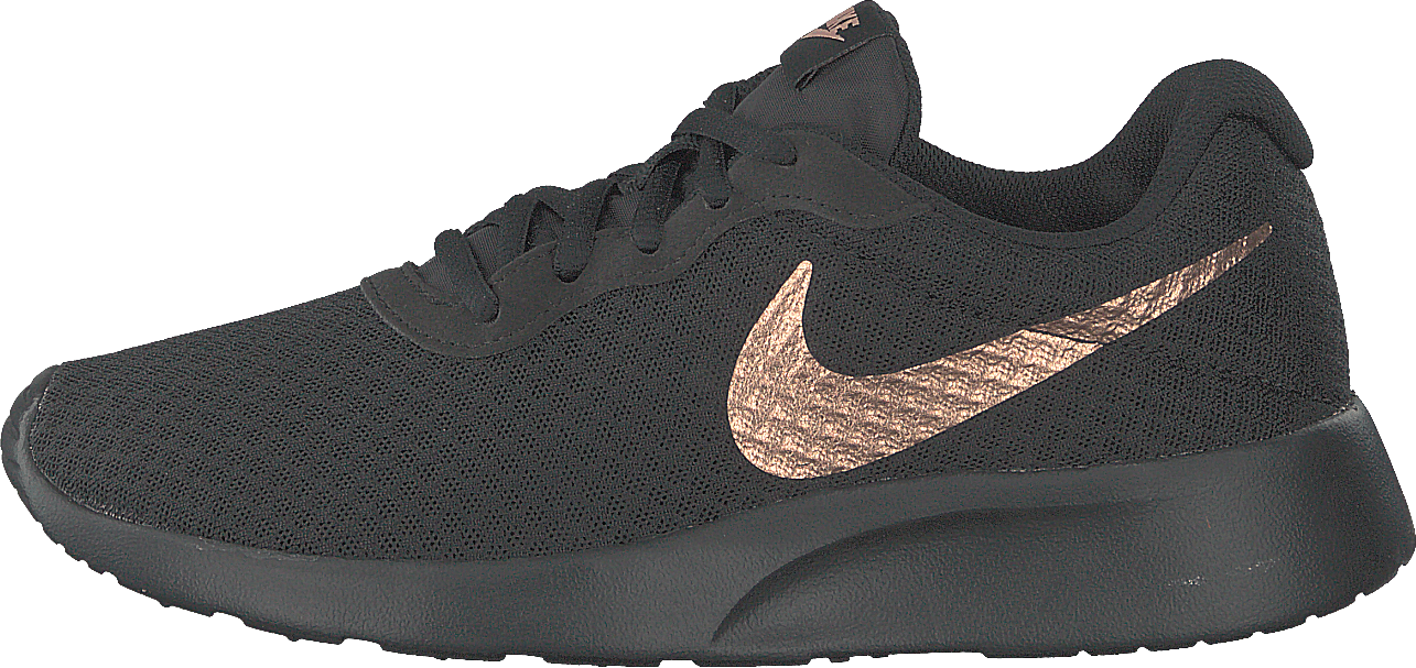 nike tanjun rose gold black