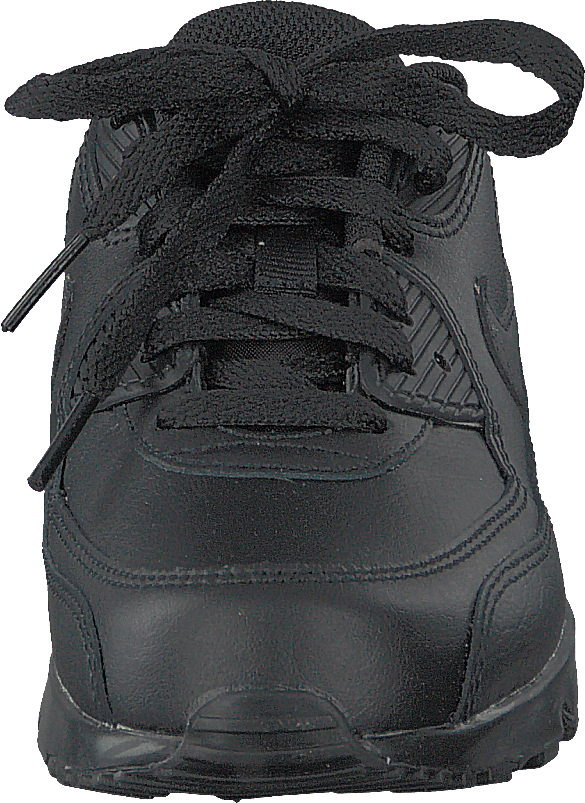 Air Max 90 Leather pour garçon, noir/noir