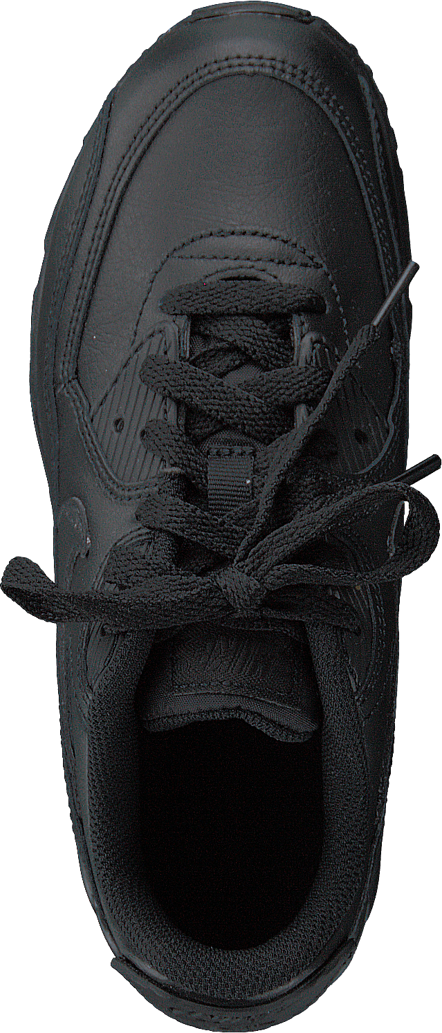 Air Max 90 Leather pour garçon, noir/noir