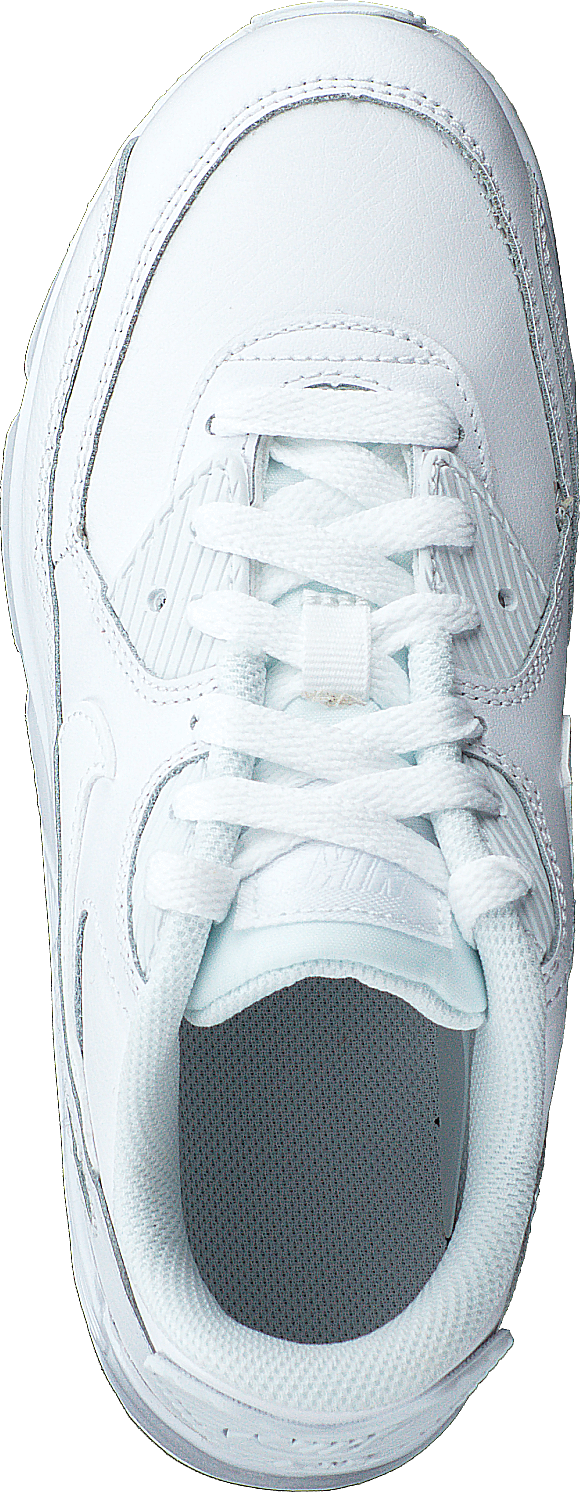 Air Max 90 Leather pour garçon, blanc/blanc