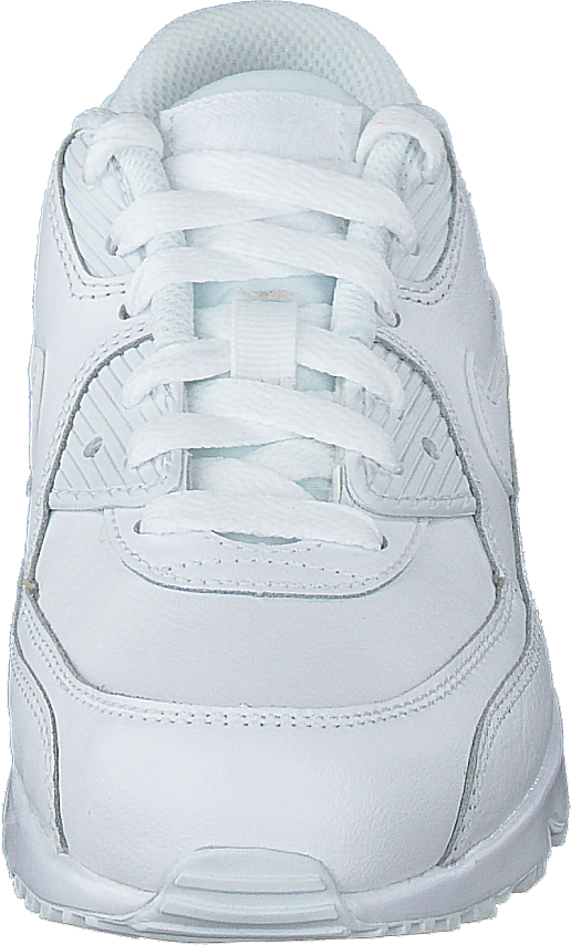 Air Max 90 Leather pour garçon, blanc/blanc