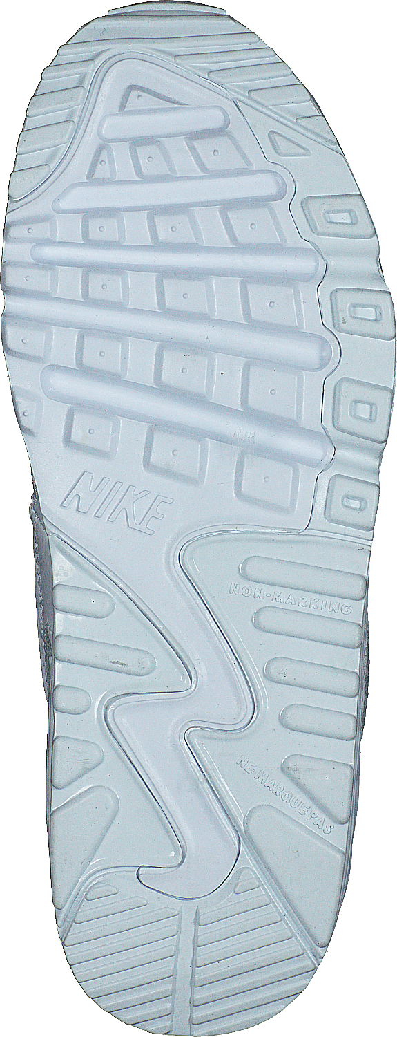 Air Max 90 Leather pour garçon, blanc/blanc
