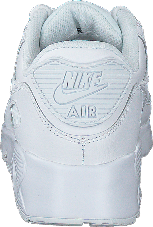 Air Max 90 Leather pour garçon, blanc/blanc
