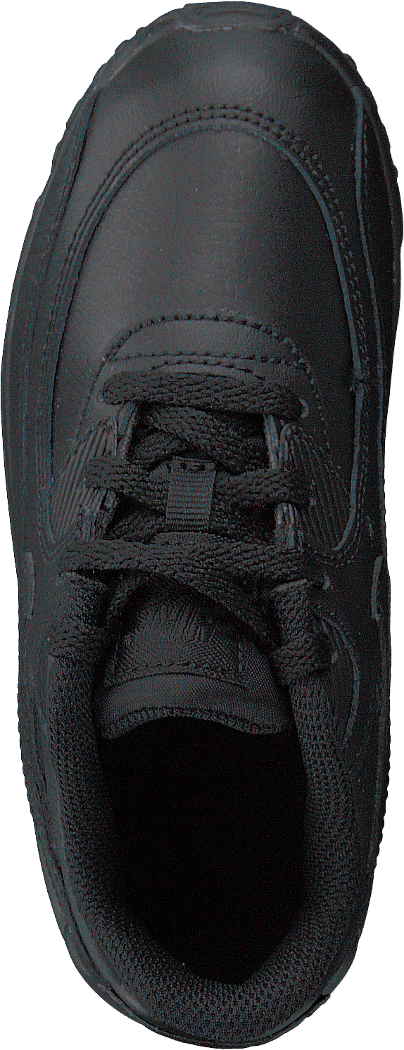 Air Max 90 Leather TD Kids pour garçon, noir/noir