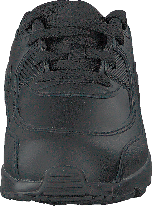 Air Max 90 Leather TD Kids pour garçon, noir/noir