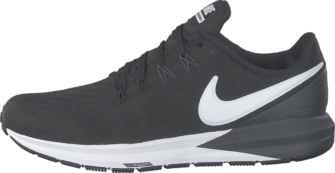 Men's Air Zoom Structure 22 Black/white-gridiron