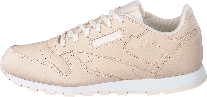 Classic Leather Pale Pink/white