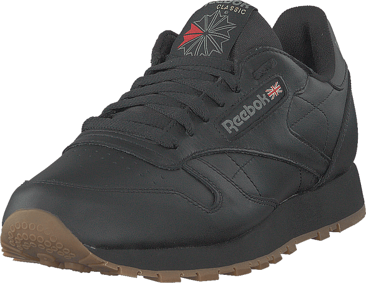 Cl Lthr Black/gum