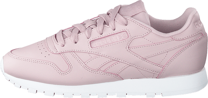 Cl Lthr Ashen Lilac/white