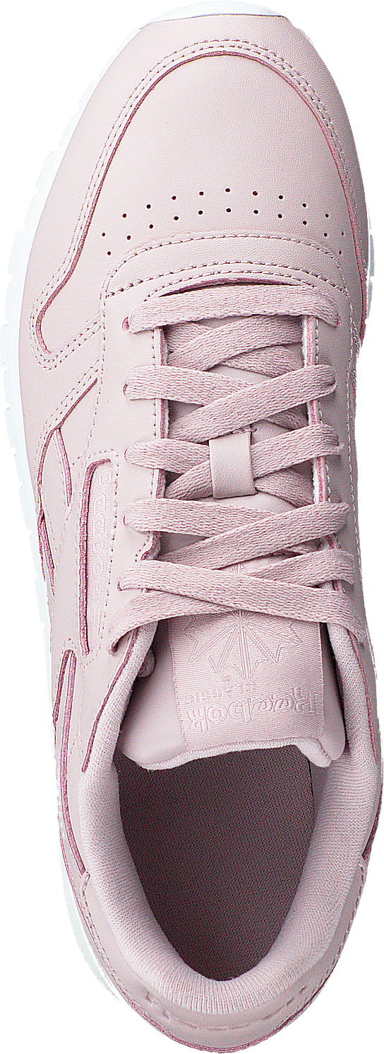 Cl Lthr Ashen Lilac/white
