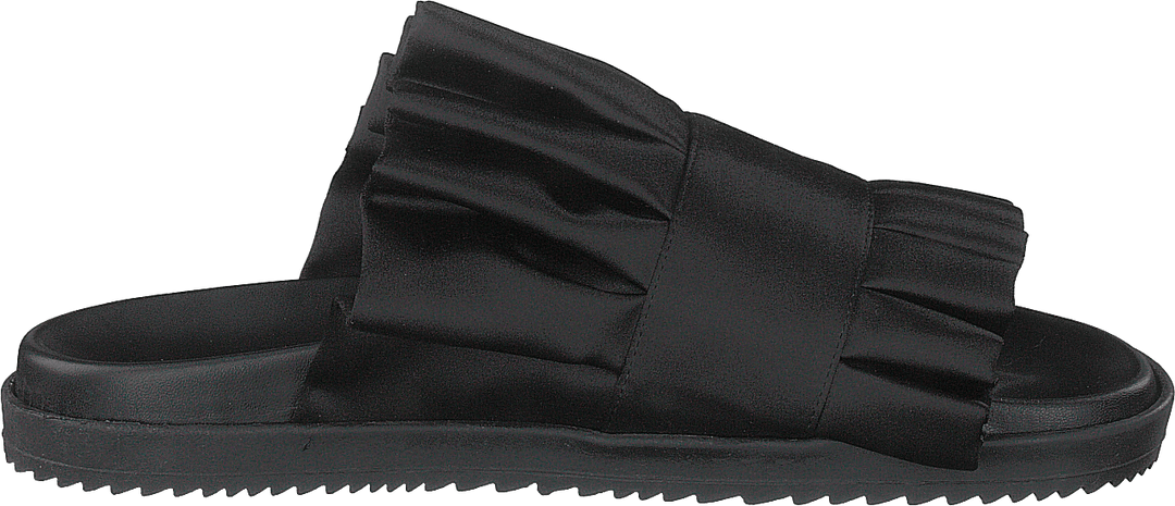 Joyce Black Satin