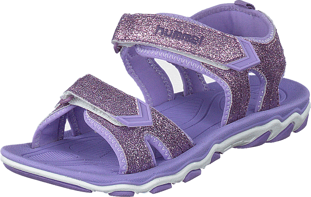 Sandal Glitter Jr Violet Tulip