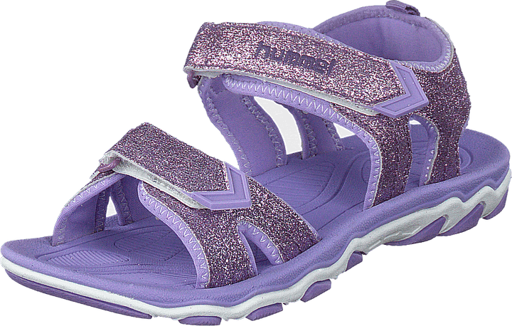 Sandal Glitter Jr Violet Tulip