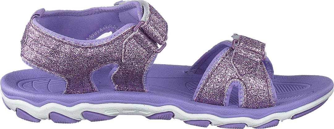Sandal Glitter Jr Violet Tulip