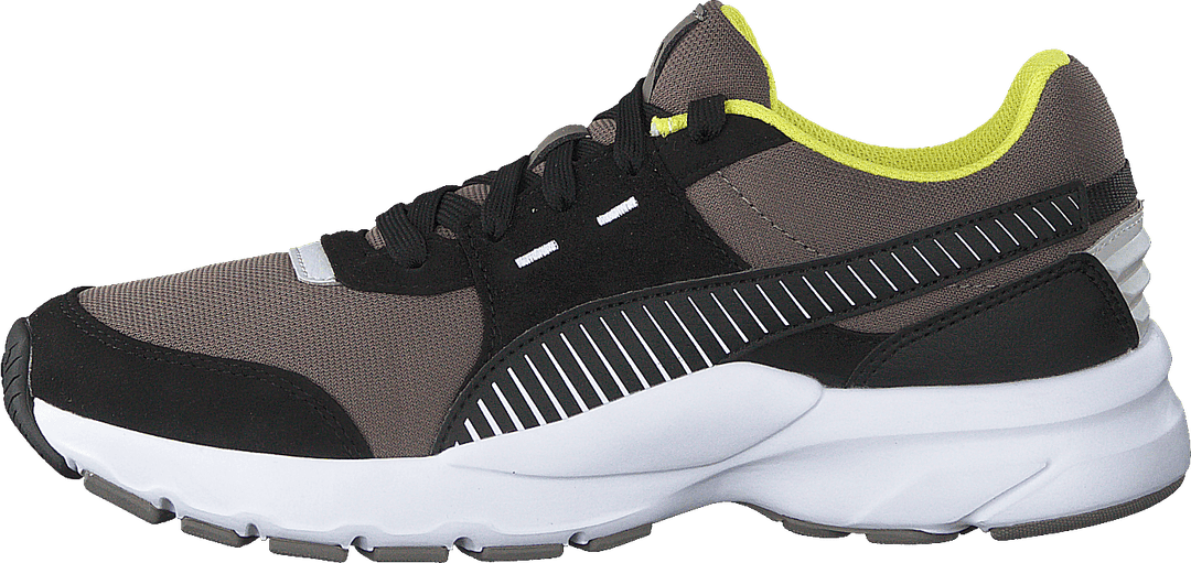 Future Runner Charcoal Gray-puma Black-white