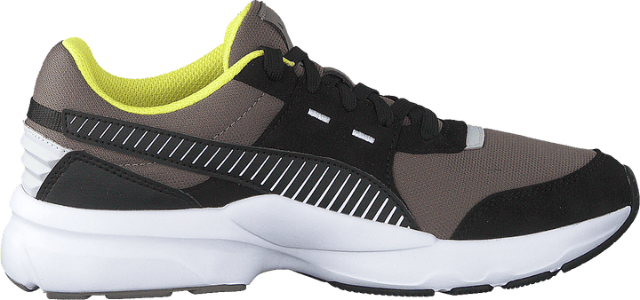 Future Runner Charcoal Gray-puma Black-white