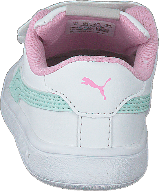 Puma Smash V2 L Inf Puma White-fair Aqua-pale Pink