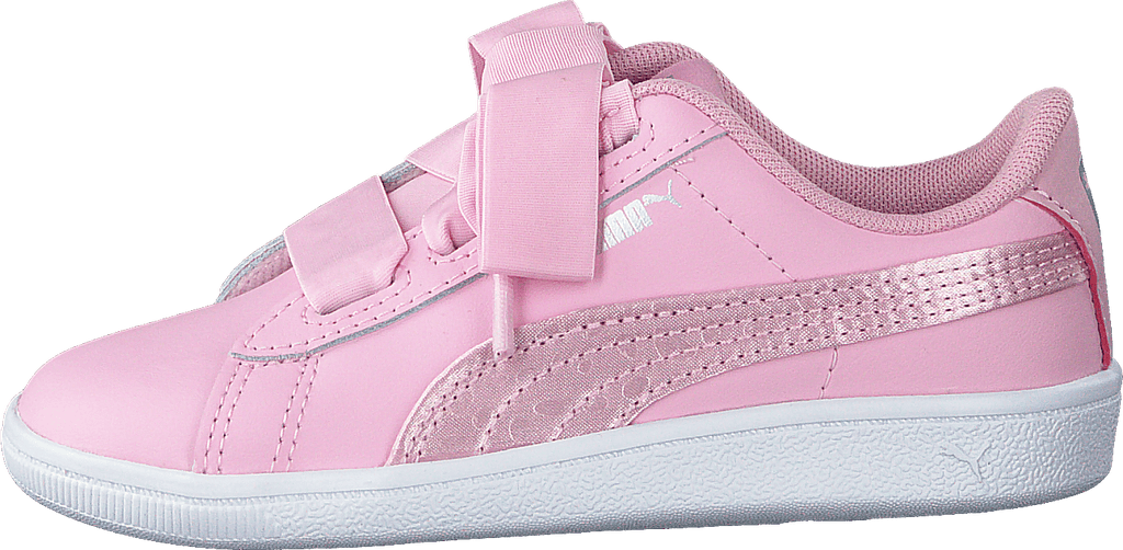 Puma Vikky Ribbon Puma Pink Satin Shoes Puma Pink Satin Shoes Discount
