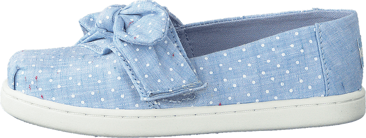 Bliss Speckled Chambray Dots Light Blue