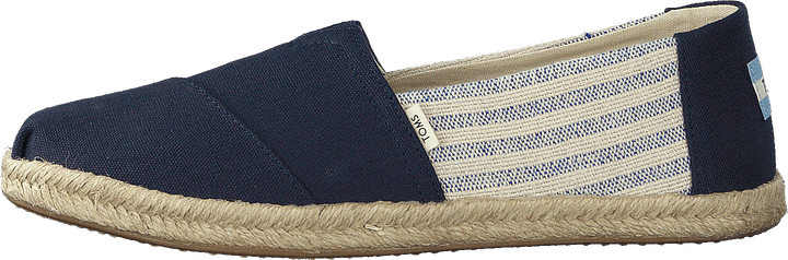Navy Canvas Ivy League On Rope Navy