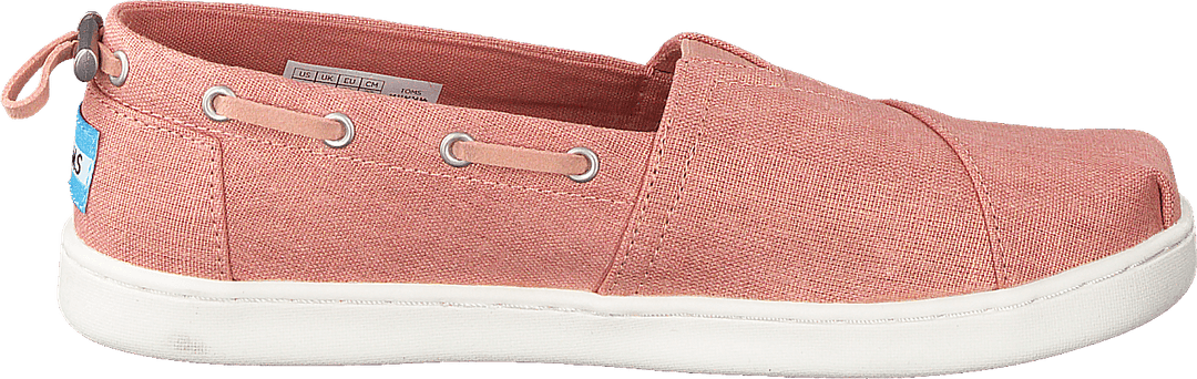 Rosa corallino Shimmer Canvas Coral