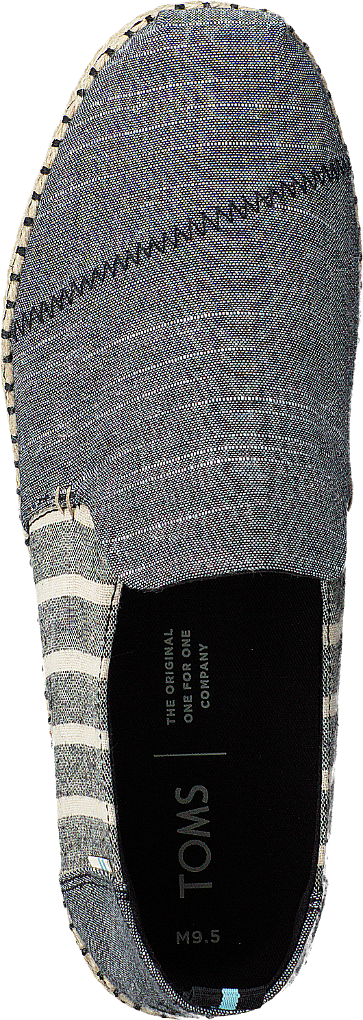 Musta karu chambray harmaa
