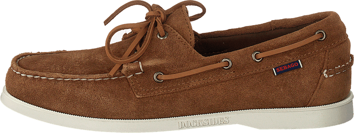 Docksides Portland Wildleder Braun Cognac