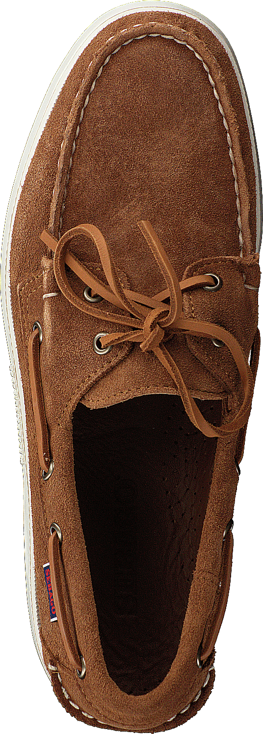 Docksides Portland Wildleder Braun Cognac