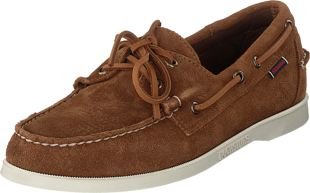 Docksides Portland Wildleder Braun Cognac