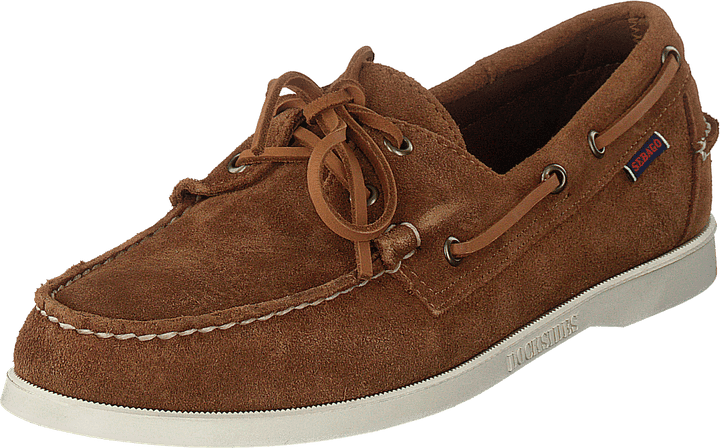 Docksides Portland Wildleder Braun Cognac