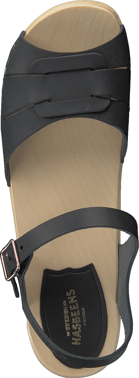 Peep Toe Low Black