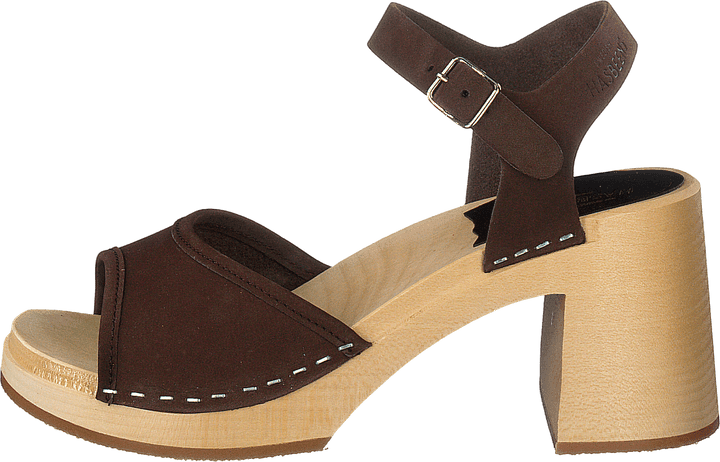 Inger Chocolate Brown Nubuck