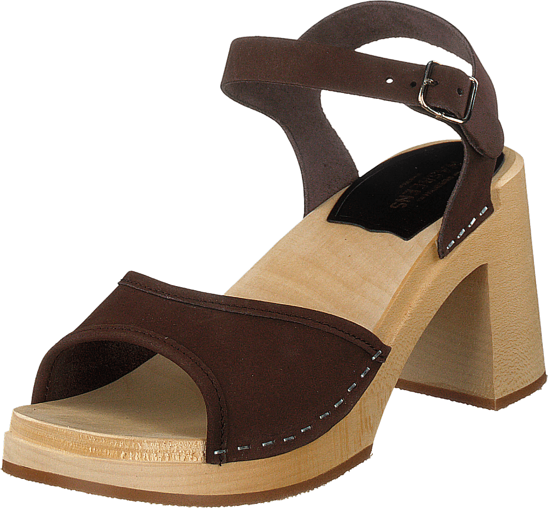 Inger Chocolate Brown Nubuck