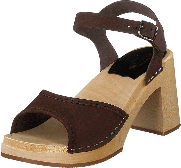 Inger Chocolate Brown Nubuck