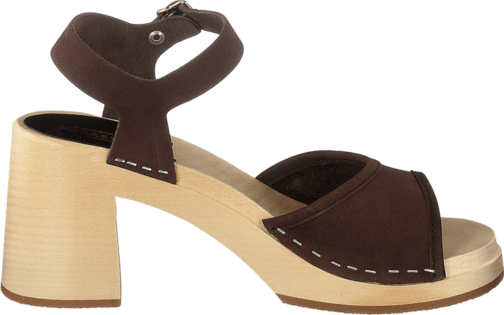 Inger Chocolate Brown Nubuck