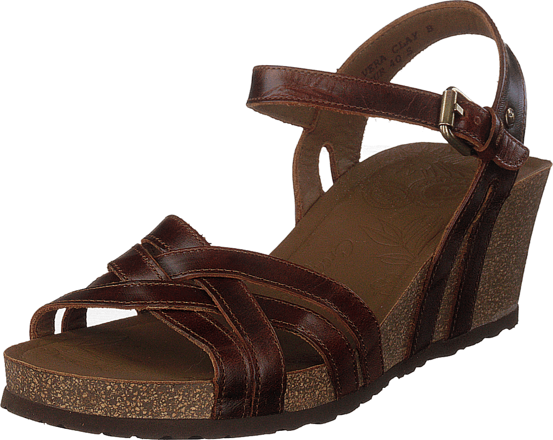 Vera Clay Pull Up Cuero/bark