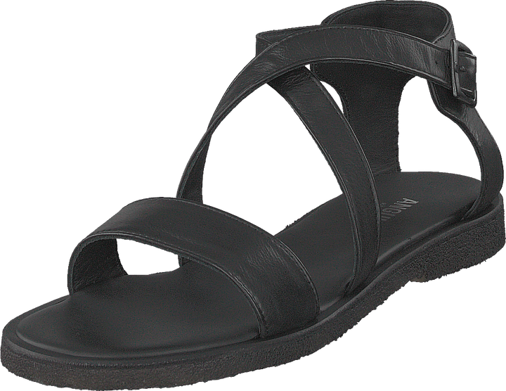 Sandal With Buckle Black