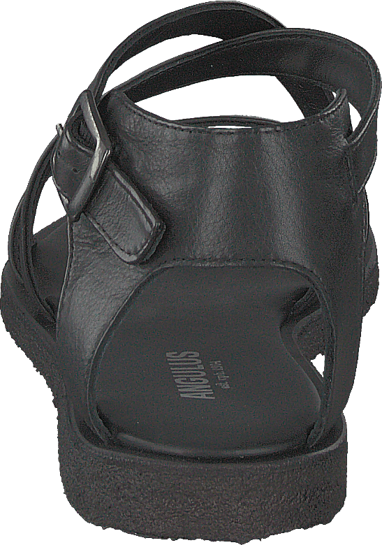 Sandal With Buckle Black