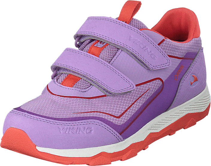 Evanger Low Gore-tex Lavender/coral