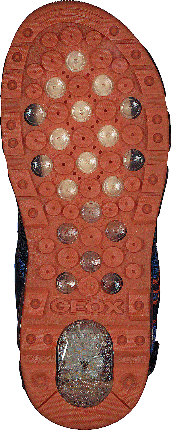 J Sandal Android Boy marin/orange