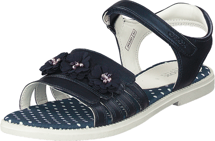 Sandale J Karly Girl Bleu Marine