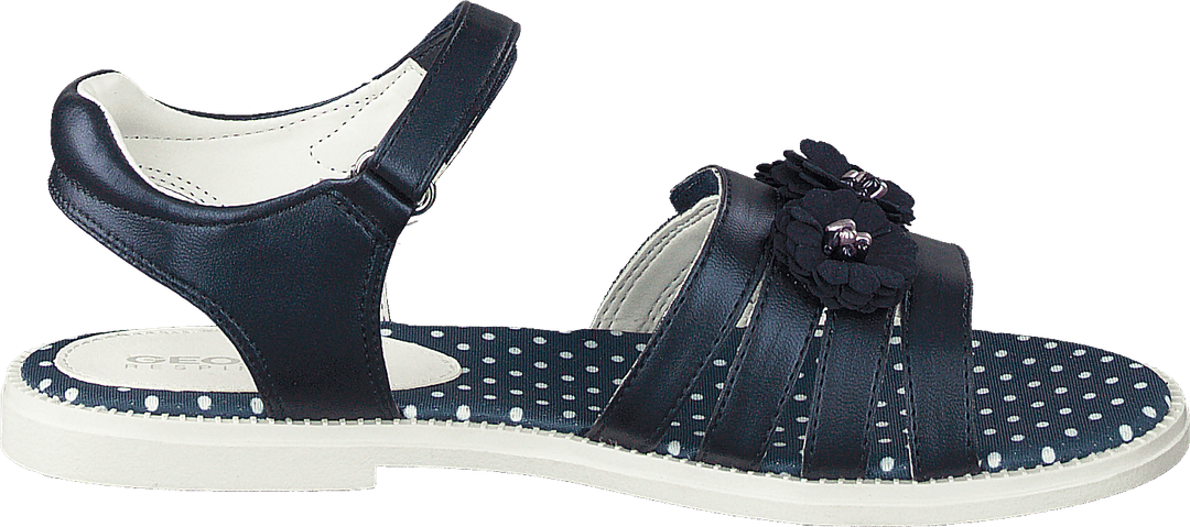 Sandale J Karly Girl Bleu Marine