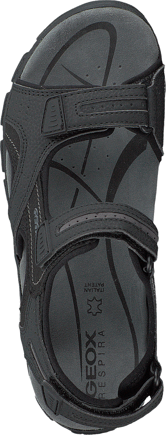 Uomo Sandal Strada Black/stone