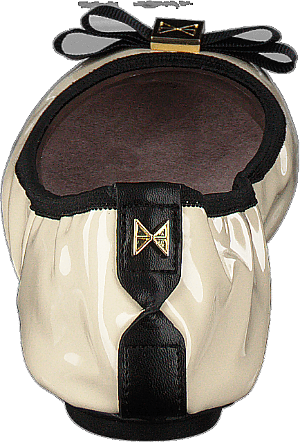 Shea Cream/black Patent