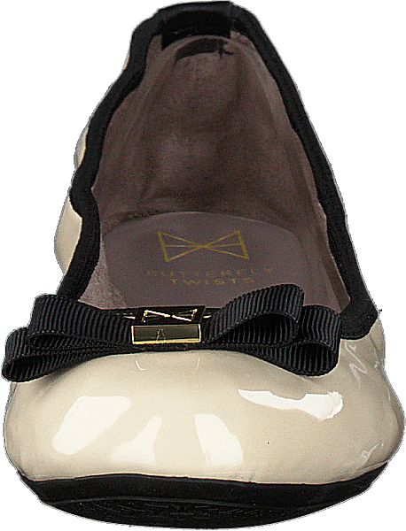 Shea Cream/black Patent