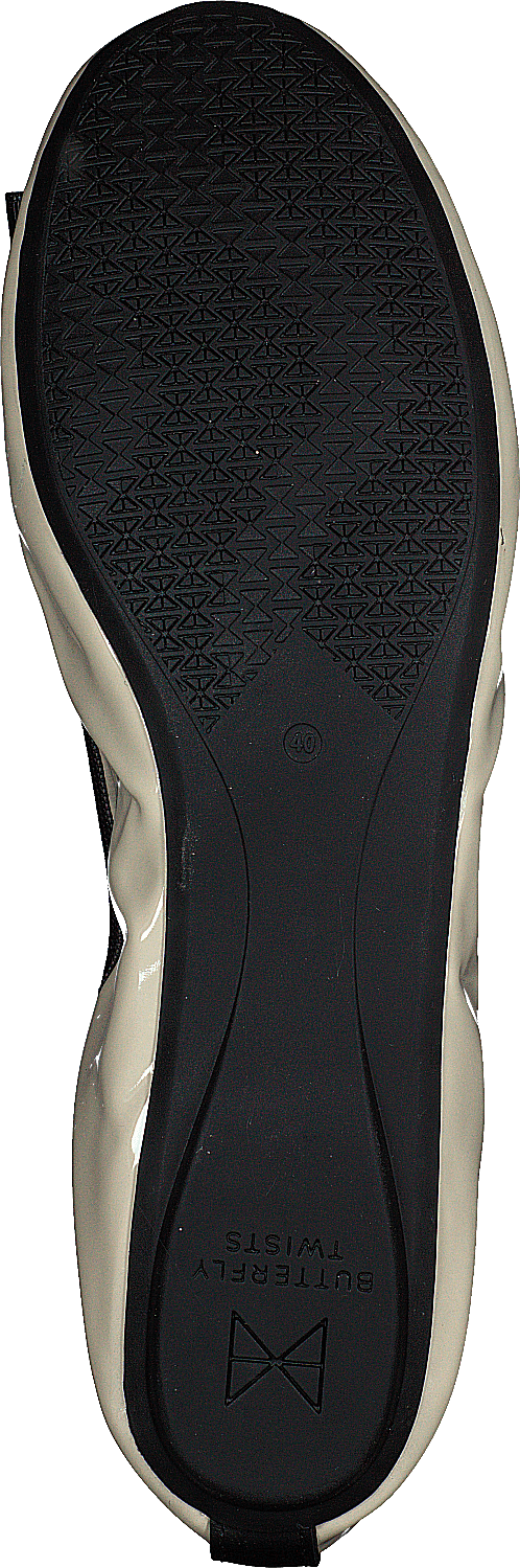 Shea Cream/black Patent