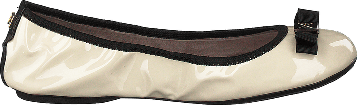 Shea Cream/black Patent