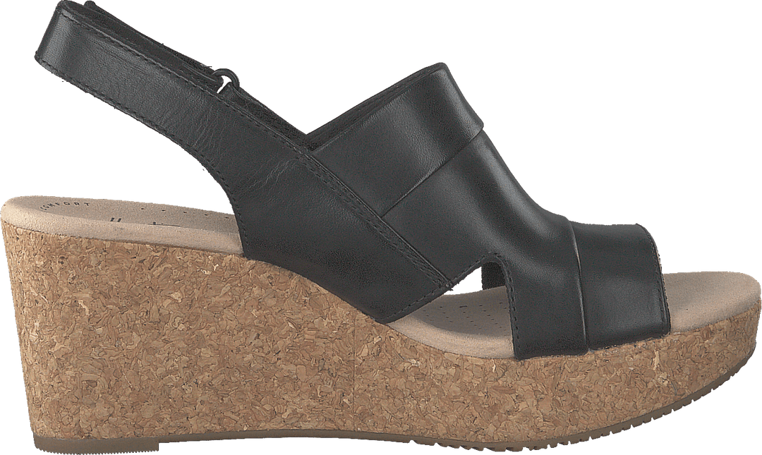 Annadel Elfenbein Schwarz Leder